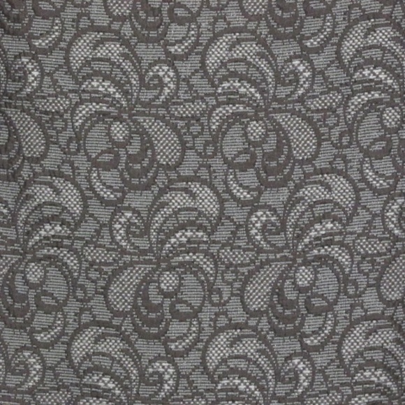 Ann Taylor Silver/Grey Metallic Pencil Skirt, Size 8 - Picture 2 of 7